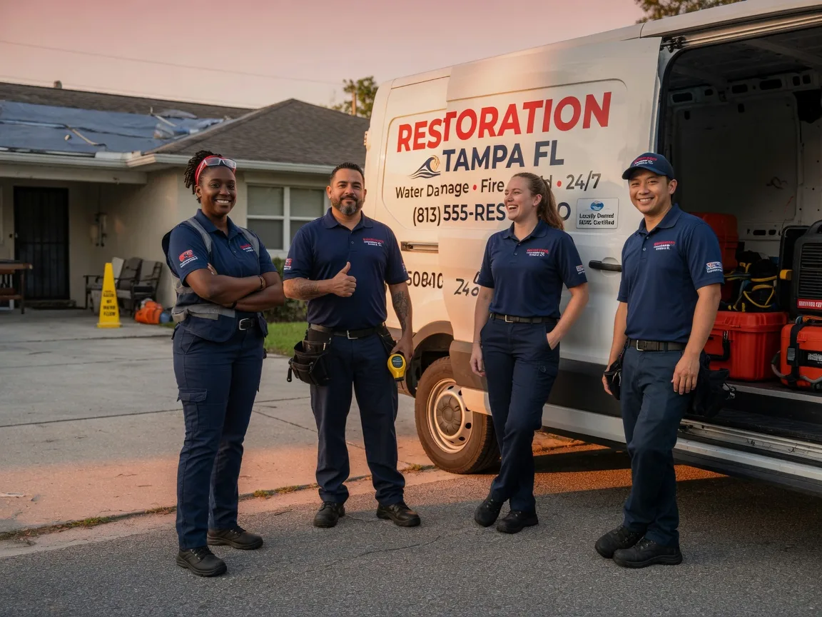 Water Damage Restoration company in Leslie, AR
